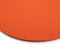 Modulor Filz-Sitzauflage für Stühle, rundes Sitzkissen aus 100% Wollfilz, auch als dekoratives Tischset geeignet, 33 cm im Durchmesser (Orange)