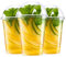 Strong Plastic Smoothie Cups with Dome Lids - 200 Pack of 16oz (473ml) Milkshake Disposable Plastic Cups - Great for iced tea, Iced Coffee, or Any Cold Drinks - Reusable Clear Plastic Cups