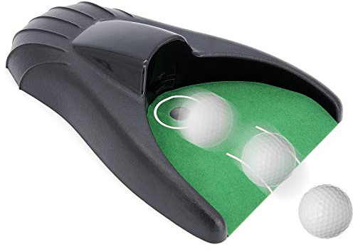 ShawFly Golf Putting Trainer Maschine Golfball Automatische Rückkehrens-Maschine, Golf Zubehör Gerät für Golfübungen Indoor Outdoor Yard Office
