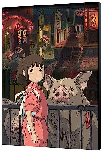 Semic Ghibli - Spirited Away - Wood Panel 35 x 50 cm