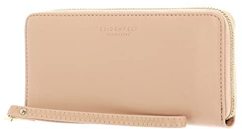 Seidenfelt Smilla Damengeldbörse 19 cm sand/gold