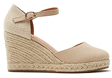 Espadrillas da donna con zeppa 8 cm BATA