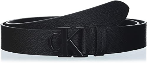 Calvin Klein Jeans Herren Mono Hardware Belt 35MM Gürtel, Black, 135