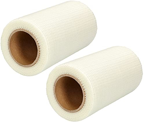 KOTARBAU® 2er Set Fugendeckband 150mm-20m aus Glasfasern für Gipskarton-Platten