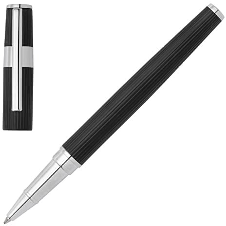 Hugo Boss Tintenroller Gear Pinstripe Black/Chrome