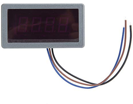 Joyzan LED Display Drehzahlmesser, Digitaler Motordrehzahlmesser 4 Digital Tachometer Geschwindigkeit Meter Tester Detektoren Drehzahlmessgerät Genauigkeit Messzähler Empfindlichkeit Näherungsschalter