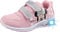 Disney Minnie Mouse Kinderschuhe von 2 bis 8 Jahre, LED Leuchtschuhe Mädchen mit Minnie Maus Motiv 24 EU, Turnschuhe mit Licht und Klettverschluss, Blink Sneaker ideal fur Schule und Freizeit, Rosa
