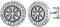 Clou d'Oreilles Homme Runes Runiques Ronde Vintage Boussole Boucles d Oreille Viking Argent 925 Femme Fille Mini Petit Cadeau Garcon Noël Adult Ado Jeune Adult Adolescente Noel