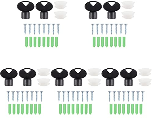 DOITOOL Papiertücher 10 Stk Rollkartonschlüssel Berührungsloser Papier Dreifach Gefalteter Papier Toilettenpapierspender Schlüssel Toilettenzubehör Plastik Büro Gewebe