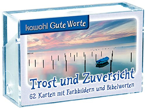 Trost und Zuversicht: 62 Karten mit Farbbildern und Bibelworten