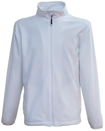 Niscioma Felpa Zip Intera Donna - Maglia Tuta Felpata Invernale Maglie Senza Cappuccio Tinta Unita, Felpe da Lavoro Micropile antipilling 100% polyestere con Tasche Polsini Elasticizzati, Cop Lady