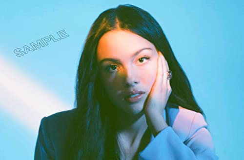 Póster de Olivia Rodrigo con música pop rock para pared, tamaño A4
