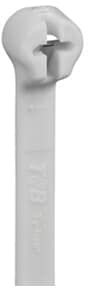 ABB Nylon 66 Kabelbinder Kabelbinder Weiß 3,5 mm x 140mm, Packung a 1000 Stück