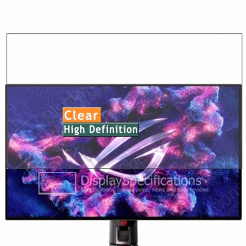 Vaxson 3-Pack TPU Pellicola Protettiva, compatibile con Asus ROG Swift OLED PG32UCDM 31.5 Monitor, Screen Protector Film [Non Vetro Temperato]