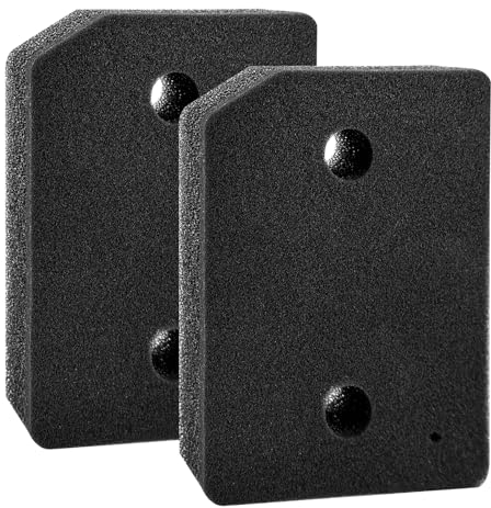 Lectorias 2 Pièces 205 x 155 x 30mm Filtre Éponge, Tapis Filtrant, Filtres Éponge Noir, Filtre Déshydrateur, Pièce de Rechange, Accessoire pour Sèche-Linge à Pompe Chaleur Compatible pour Miele