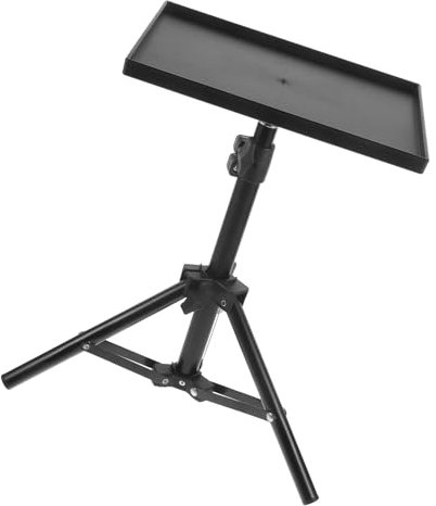 TOYANDONA Outdoor Projector Stand Tripod Design Adjustable Height for Live Streaming