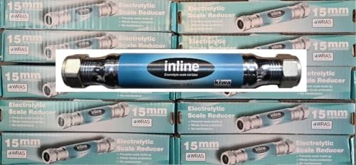 Team Controls Electrolytic Inline Scale Reducer Inhibitor 15mm Compression x 10 Bulk Buy - Wras Approved