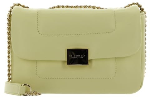 SEIDENFELT MANUFAKTUR Kaavi Crossbag with Lock Soft Lemon/Gold