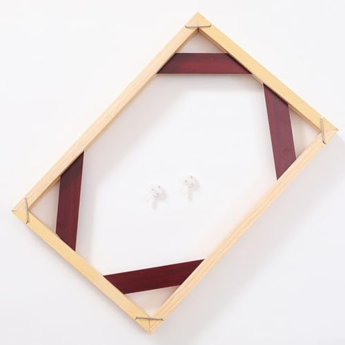 Cornice artistica su tela fai da te, telaio in legno massiccio, per quadri su tela, arte da parete, dipinti ad olio (40 x 50 cm)