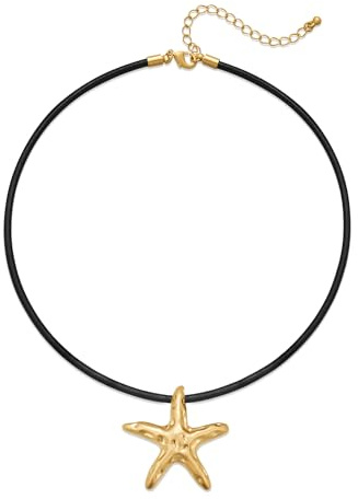 WOWORAMA Gold Muschel Halskette für Frauen Boho Scallop Conch Muschelhalsketten Vintage Ozean Meeresmuschel Choker Anhänger Halskette Verstellbare Sommer Strand Schmuck