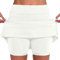 Short de Sport Femme Pantalon de Pluie Blanc Grande Taille Long Été Kaki Tenue pour Mariage Sous Robe 5XL