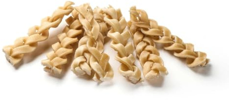 Hundesnackbar - Büffelhautzöpfe (1000g)