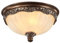 Deckenleuchte Wohnzimmerlampen Amerikanischer Stil Vintage Deckenleuchte Country Schmiedeeisen Harz Deckenleuchte Runder Glas Lampenschirm Home Wohnzimmer Schlafzimmer Arbeitszimmer Büro Deckenleuchte