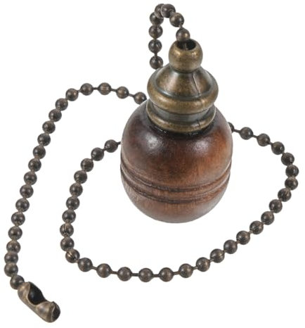 Hoement Ball Pull Chain Ceiling Fan Light Pendant Chain for Decorative Fan Pulls Cord