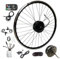 WhAeoy Kit De Conversion De Vélo Électrique (20/24/26/27,5/28/29/700c), Kit De Conversion De Vélo - 36V/48V 500w, Moteur À Engrenages sans Balais (Faible Bruit), Vitesse : 28-32km/h,26inch,36V