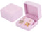 Beebeecraft 2 Stück Ohrringboxen Aus Samt Quadratisch Rosa Geschenkbox Für Ohrringe Aufbewahrungsbox Ohrstecker Etui Schmuck Elegante Geschenkbox Für Verlobung Hochzeit Valentinstag