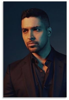 GPWDIEJB Wilmer ValderramaPoster auf Leinwand, Ölgemälde, Wandmaler, Heimmusikalbum, Promi-Gemälde, klassische dekorative Wandkunst, ungerahmt, 60 x 90 cm