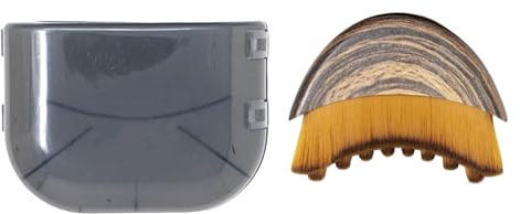 Lymphatische Gesichtsbürste, trockene Gesichtsbürste, sanftes Lymphdrainage-Massagegerät, Kinn- und Kieferformung, ergonomisch geformt, um sich der Haut genau anzupassen und Ermüdung zu vermeiden