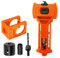 GNURBDILFO Door Installation Kit with Door Latch Mortise Tool, Door Latch Kit for 1-3/8 or for 1-3/4 Thick Doors, Door Lock Hole Saw Set Orange