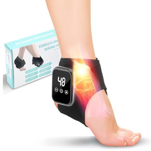 3-in-1 Fußmassagegerät,Neuropathie Fußmassage,Tragbares Fussmassagegerät Elektrisch mit 3 Vibrationsmodi,3 Heizstufen für Achillessehnenentzündung,Fussreflexzonenmassage,Schmerzfreie und Vitale Beine