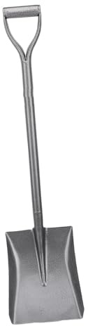 Jiawu 100 cm Graben Schaufel Ergonomische Mangan -Stahl -Flachkopfschaufel Zum Garten, Camping