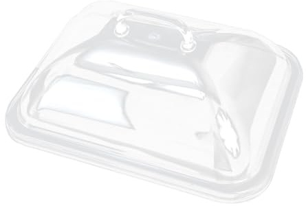 DECORNIJIA Acryl Lebensmittelabdeckung Transparente Kuchen für Desserts | Stabile Schutzhaube, Hohe Transparenz, für Snacks, Picknicks und Outdoor Partys, Passend für Speisen
