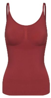 creamy fabrics Damen Figurformendes Shapewear Top – Shaping Camisole Unterhemd mit starker Kompression für Bauch & Taille – Nahtloses Unterzieh-Top für glatte Silhouette & hohen Komfort
