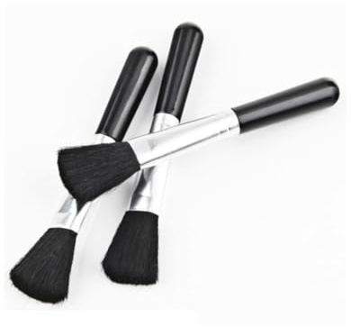 BESPORTBLE Kit de Nettoyage pour Ordinateur 4 Pièces Brosse pour Clavier, Chiffon et Spray 20ml, Nettoie Boîtier PC et Moniteurs, Plastique Noir Fonctionnel