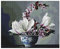 Diamond Vollbedeckung mit Holzrahmen Painting Set Bild 40 x 50 Diamant Malerei Stickerei Handarbeit Basteln Mosaik Steine Blumen Korb Haus am Bach (GF1409)