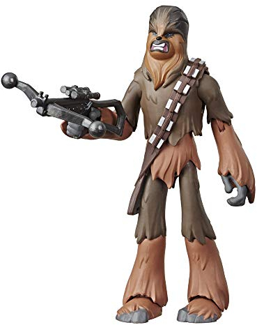 Star Wars Galaxy of Adventures Aufstieg Skywalkers Chewbacca 12,5 cm große Action-Figur mit toller Action Attacke