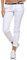 Sublevel Damen Boyfriend Chino Hose LSL-247/LSL-393 Stoffhose inkl. Gürtel White XL