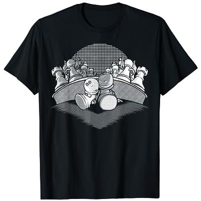 Lustiges Schachfiguren & Schachspiel Schachspieler Geschenke T-Shirt