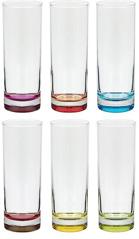 Secret de Gourmet - Set di 6 bicchieri H Colori Water da 31cl