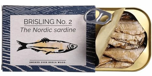FANGST Brisling No. 2 die nordische Sardine geräuchert mit kalt gepresstem Rapsöl aus Dänemark