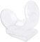 Tennisball Clip Trainingsgerät - ABS Taille Clip Halter Sportzubehör (Transparente Farbe)