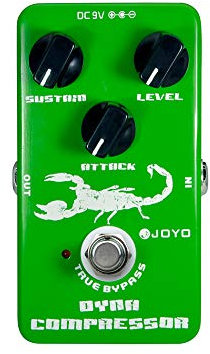 KINGDUO JF-10 Dynamic Compressor Guitar Effects Pedal Reduce the Redundant Dynamic Ensure Balanced True Bypass