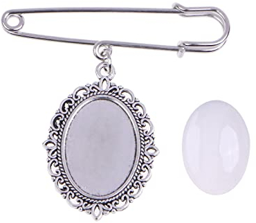 Hochzeit Brautstrauß Foto Anhänger Oval Braut Anhänger Ornament Brosche Schlüsselanhänger Zubehör Schmuckherstellung
