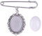 Hochzeit Brautstrauß Foto Anhänger Oval Braut Anhänger Ornament Brosche Schlüsselanhänger Zubehör Schmuckherstellung