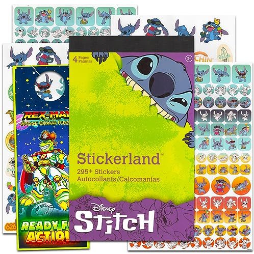 Disney Lilo and Stitch Töpfchentraining-Aufkleber-Set – über 295 Stichbelohnungsaufkleber für Kleinkinder plus Türhänger | Lilo und Stitch Aufkleber Partygeschenke