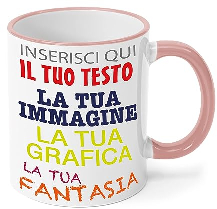 Gruppo Veneziano - tazza in ceramica personalizzata - personalizza la tua tazza con testi , loghi , grafiche , immagini e tanto altro - ideale per regalo e altro - 100% Made in Italy.